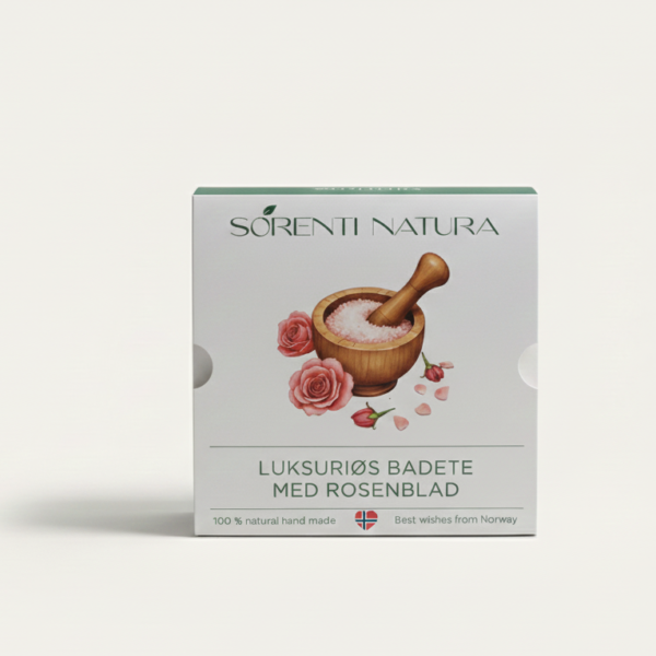 Sorenti Natura Roseblomst Luksus Badete – romantisk og naturlig velvære