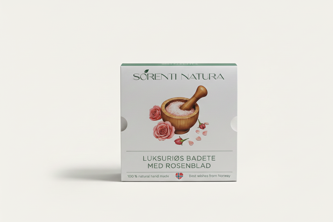 Sorenti Natura Roseblomst Luksus Badete – romantisk og naturlig velvære
