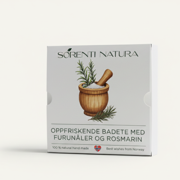 Sorenti Natura Rosmarin og Mynte Bliss Badete – forfriskende og naturlig velvære