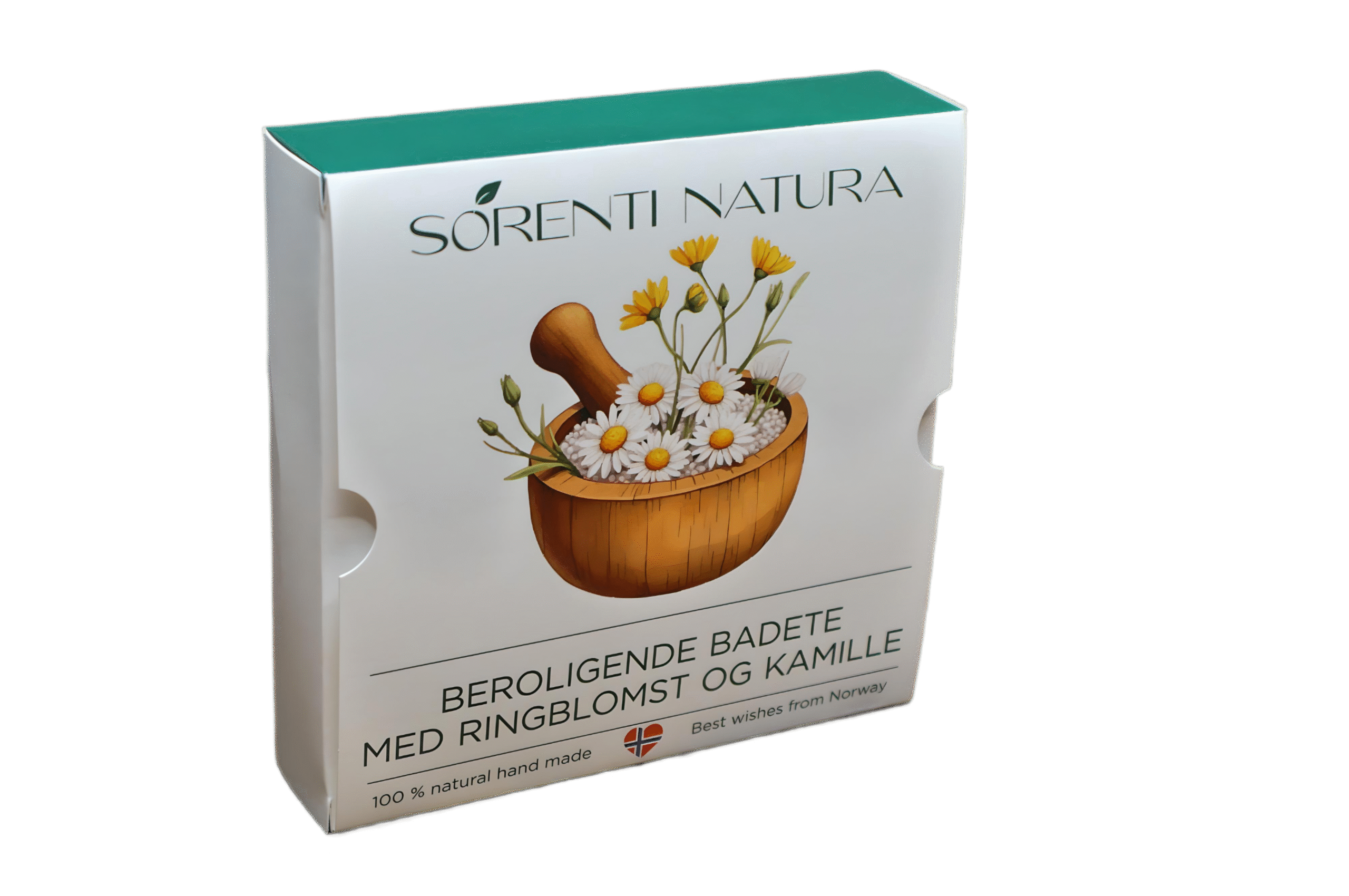 Calendula og Kamille Beroligende Badete package front left view