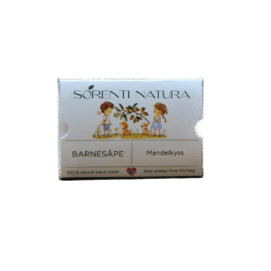 Duftfri Barnesåpe med Mandelolje – Mandelkyss package front