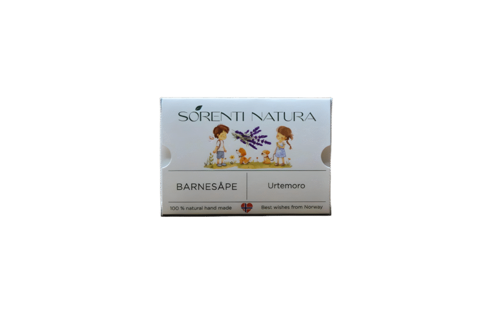 Barnesåpe med Naturlig Urteolje package front