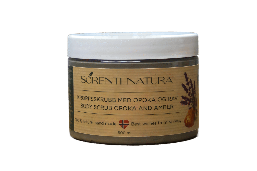Kroppsskrubb med Opoka og Rav package front
